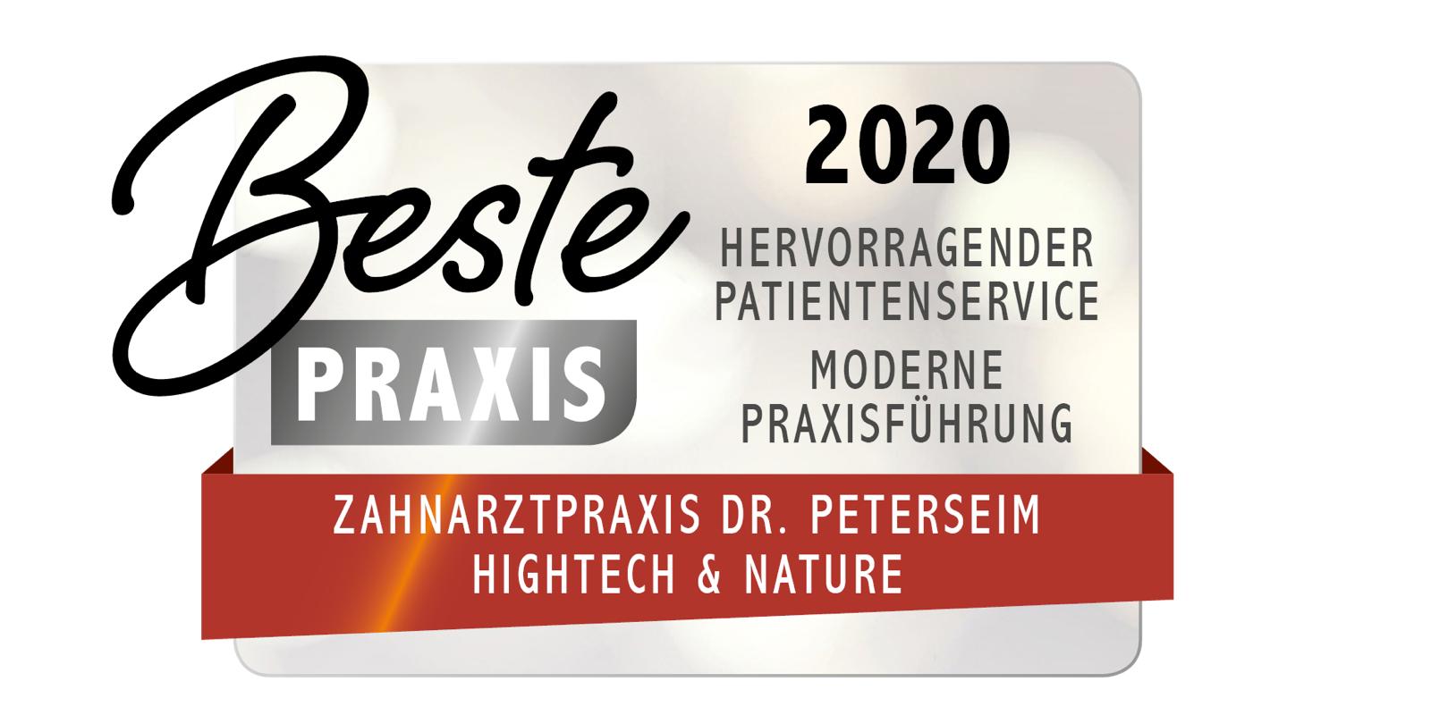 Beste Praxis 2020