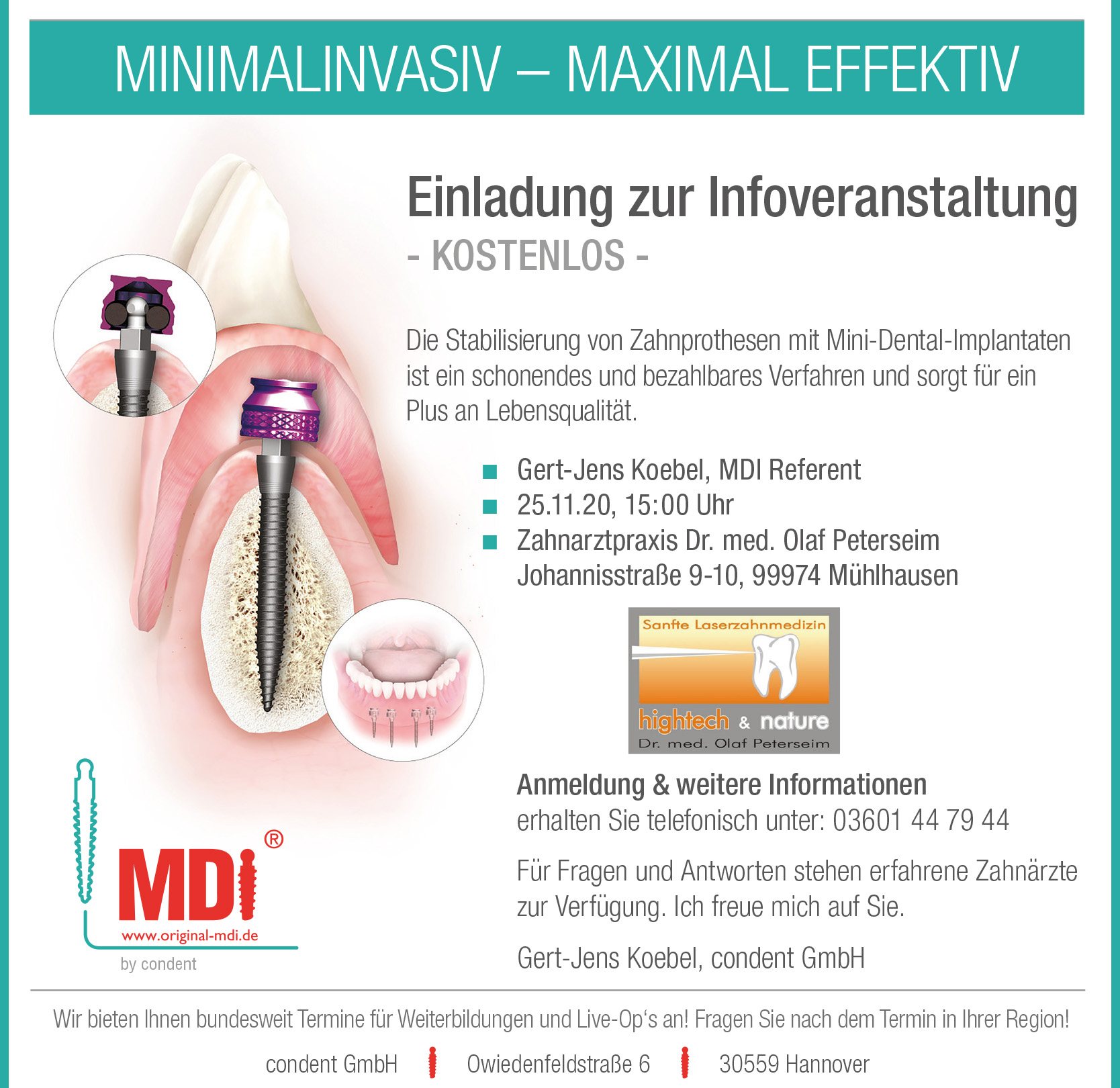 Patienten Informationsveranstaltung